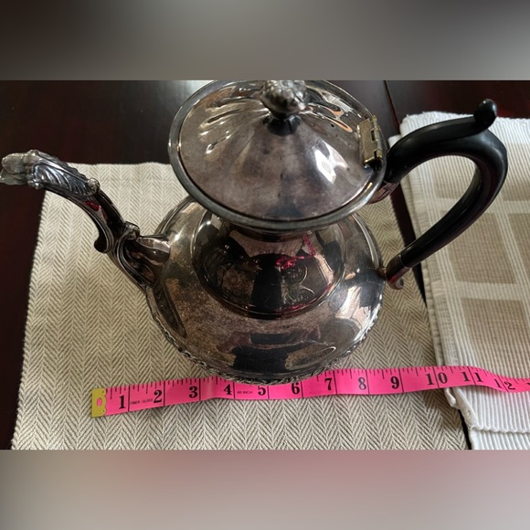 Vintage Silver Plated Coronet 4pc Coffee/Tea Set - Picture 10 of 16
